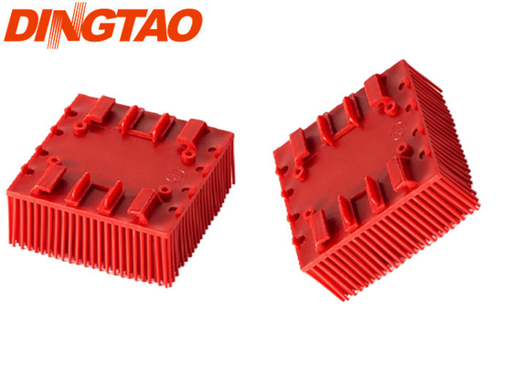 Para Lectra Vector 2500 VT2500 Piezas cortadoras 130298 703493 Bloque de broches de nylon rojo